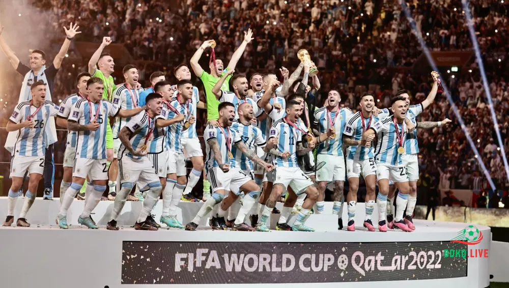 Argentina vô địch World Cup 3 lần 1978 -1986 và 2022